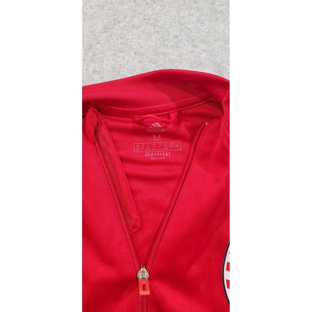 Adidas Aeroready US Youth Soccer Maryland Training Jacket Size M - Picture 3 of 4